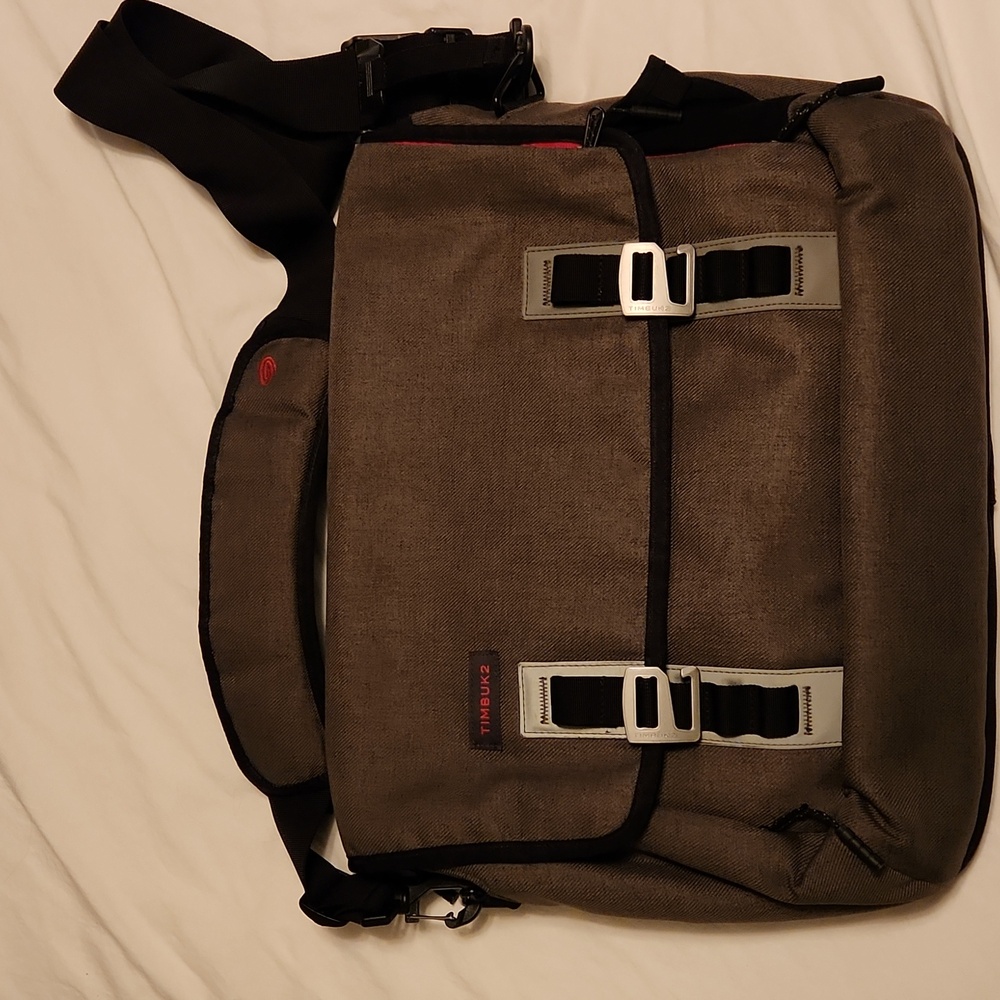 17" Timbuk2 Closer Laptop Briefcase Messenger Bag - Rare, Original